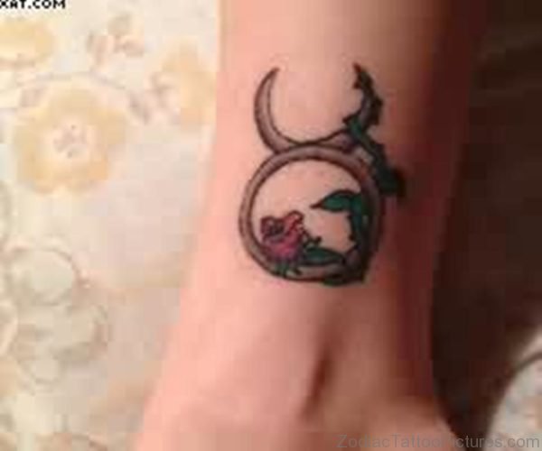 Amazing Ankle Tattoo Design