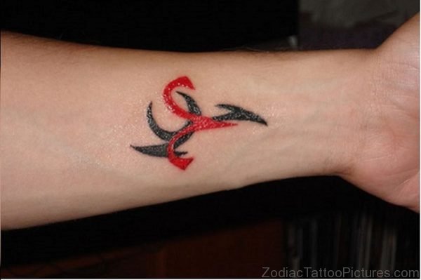 Aries Zodiac Sign Tattoo 