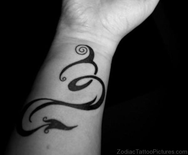 Attractive Zodiac Tattoo 