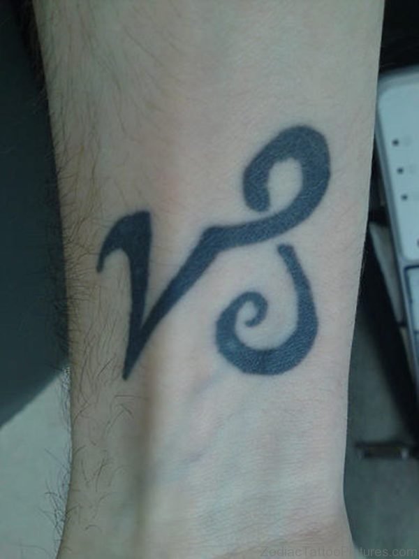 Black Zodiac Tattoo 