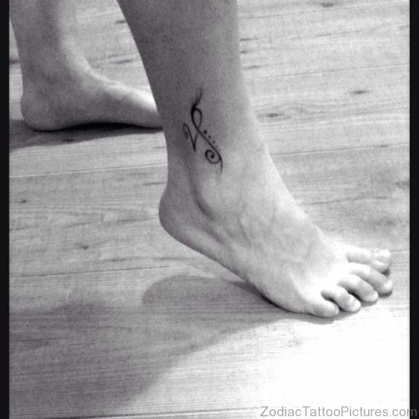 Capricorn Zodiac Sign Tattoo