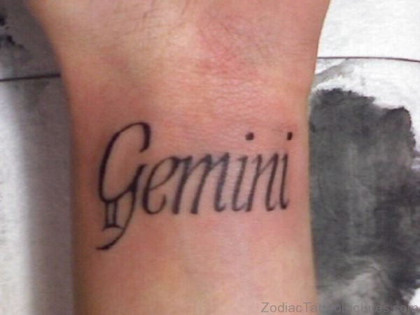 Gemini Tattoo Design