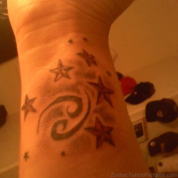 Stars And Zodiac Tattoo 