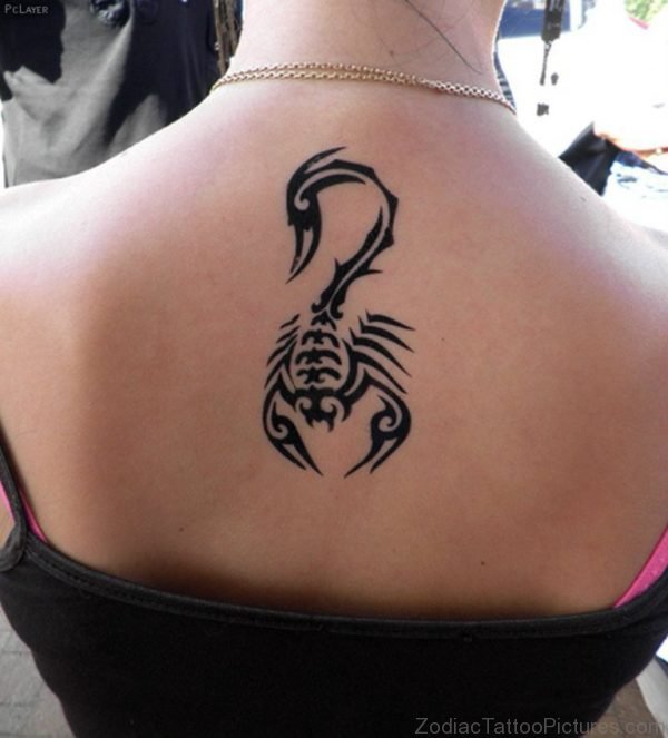 Stylish Scorpio Tattoo 