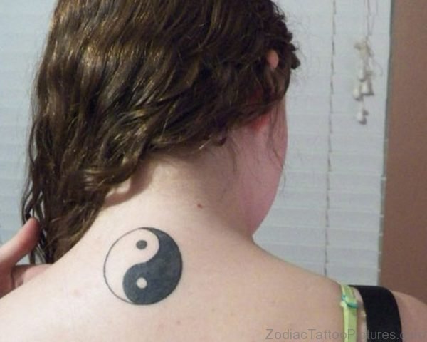 Stylish Yin Yang Tattoo 