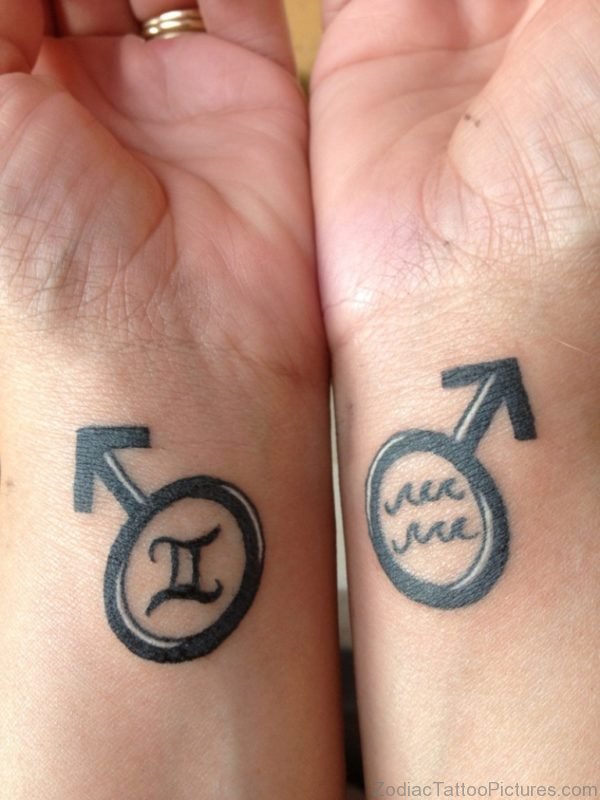 Sweet Gemini Tattoo