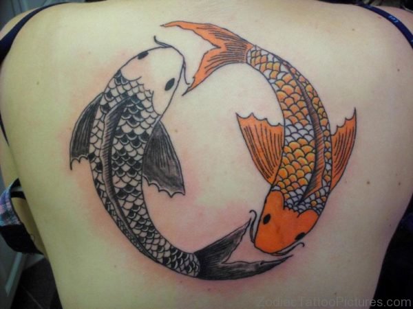 Yin Yang Koi Fish Tattoos 