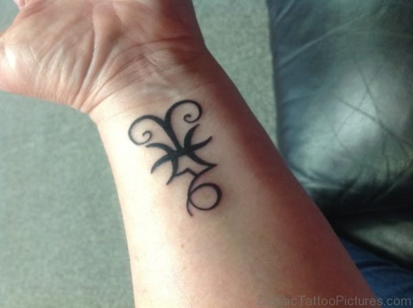 Zodiac Tattoo On Wrist 