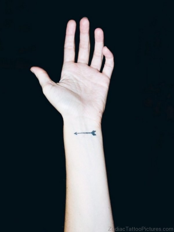 Adorable Sagittarius Tattoo