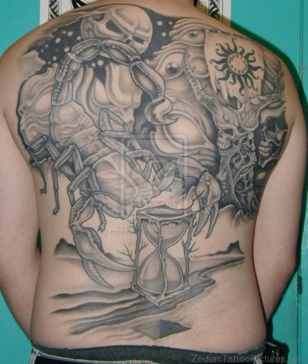 Amazing Scorpion Tattoo Design