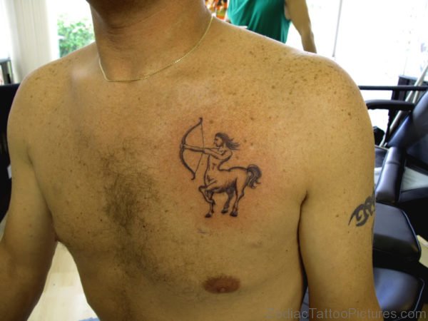 Attractive Sagittarius Tattoo 