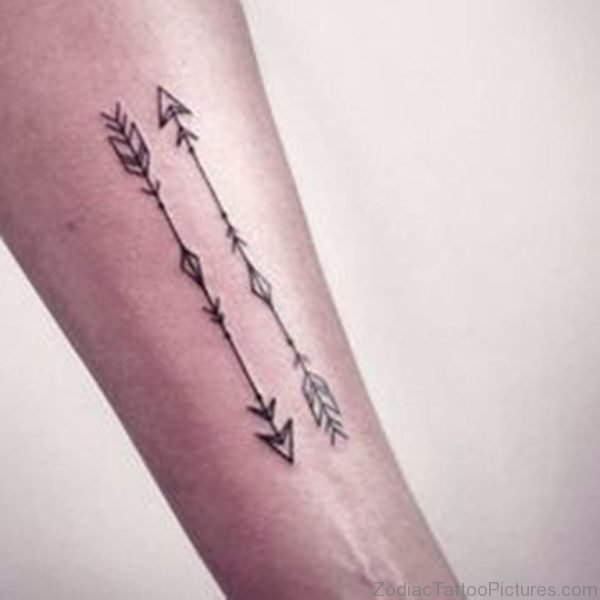 Attractive Sagittarius Tattoo 