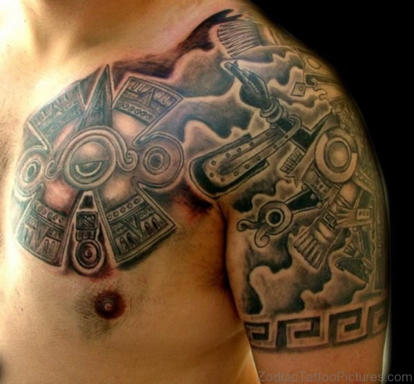 Awesome Aztec Tattoo