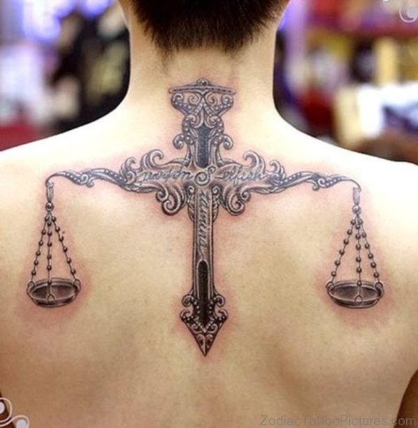 Awesome Libra Tattoo