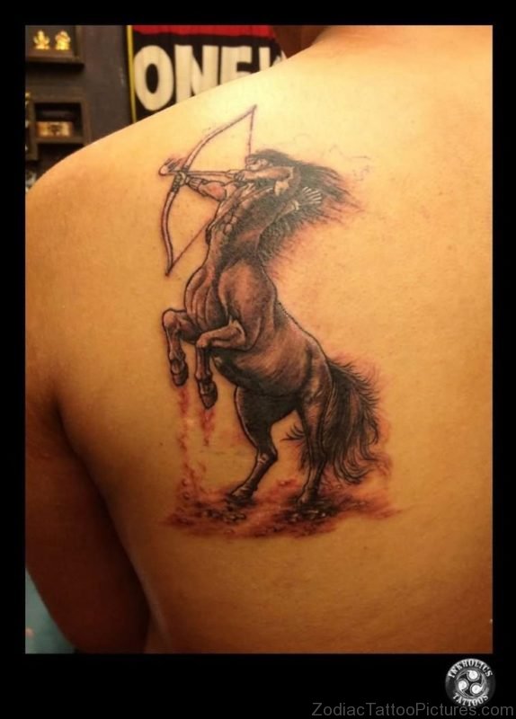 Awesome Sagittarius Tattoo 