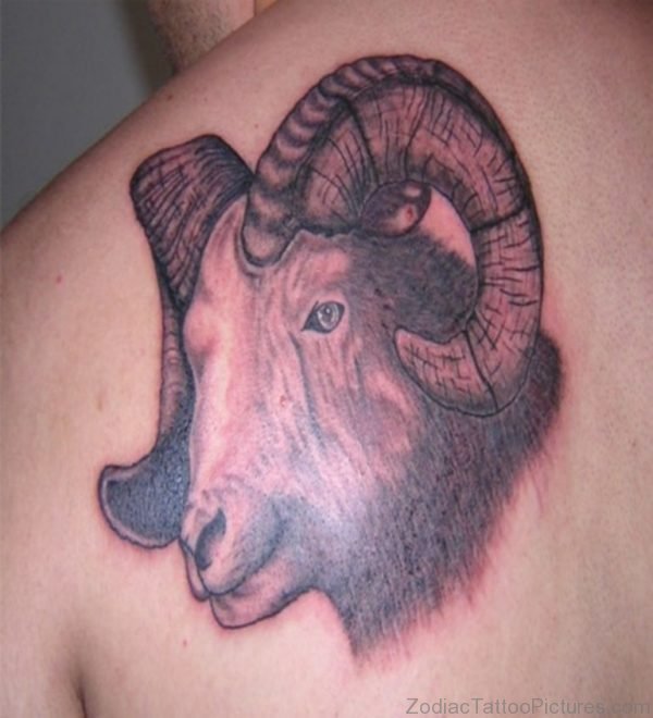 Back Aries Tattoo