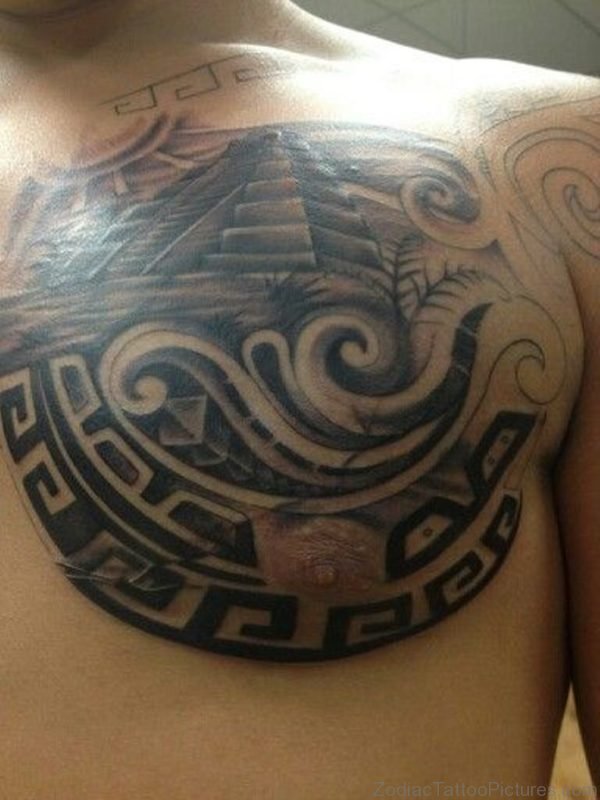 Black Aztec Tattoo