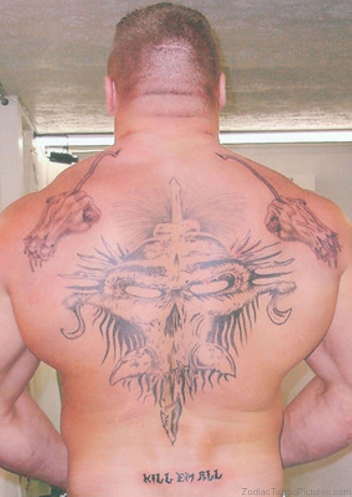 40 Best Zodiac Sword Tattoos On Back