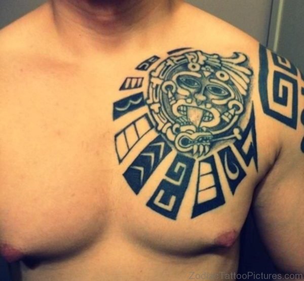 Classic Aztec Tattoo