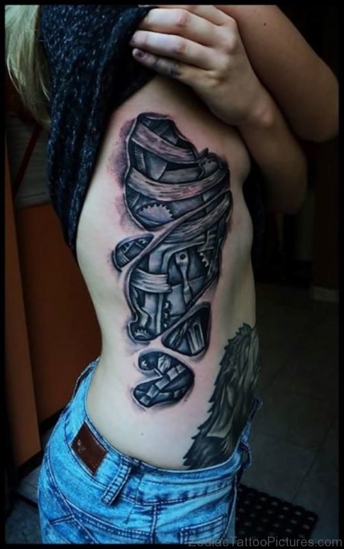 Classic Biomechanical Tattoo