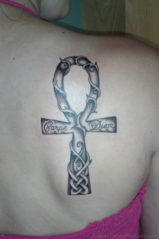 Classic Egyptian Ankh Tattoo 1