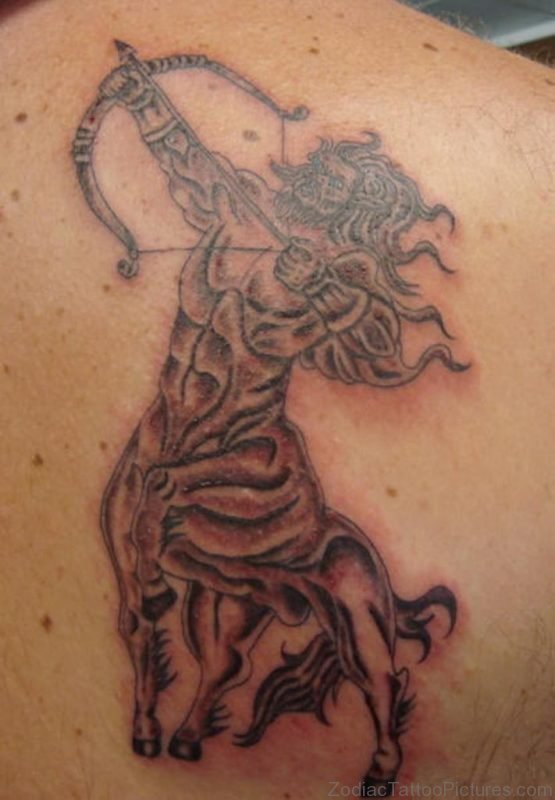 Classic Sagittarius Tattoo 