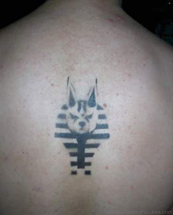Cool Egyptian Tattoo On Back