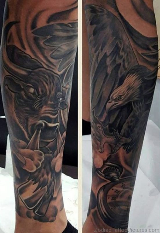 Cool Taurus Tattoo