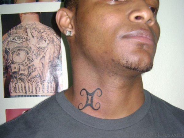 Cool Zodiac Gemini Tattoo