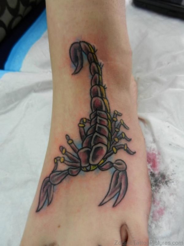 Cute Scorpion Tattoo