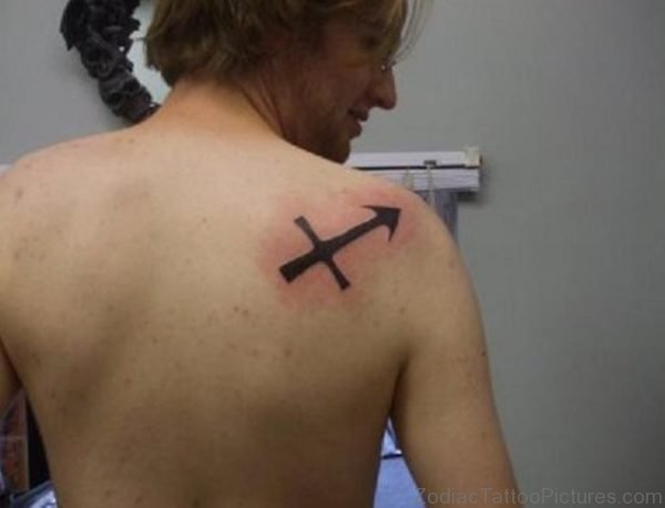 Elegant Sagittarius Tattoo 