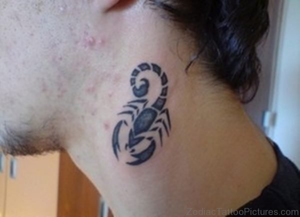 Elegant Scorpion Tattoo 
