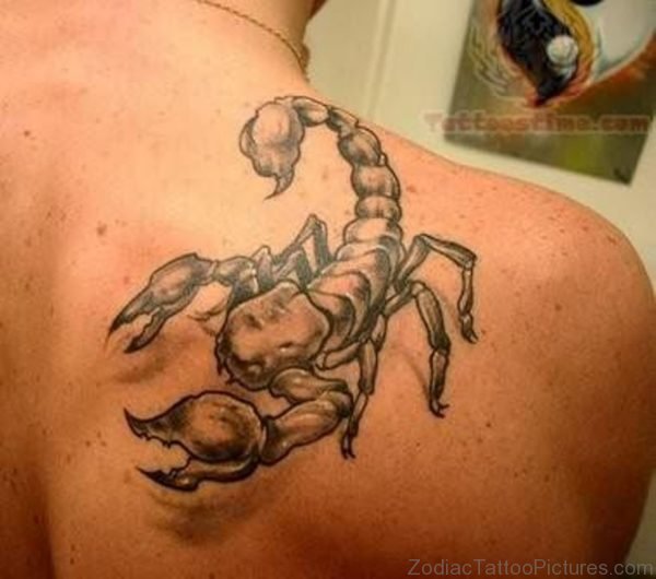 Elegant Scorpion Tattoo