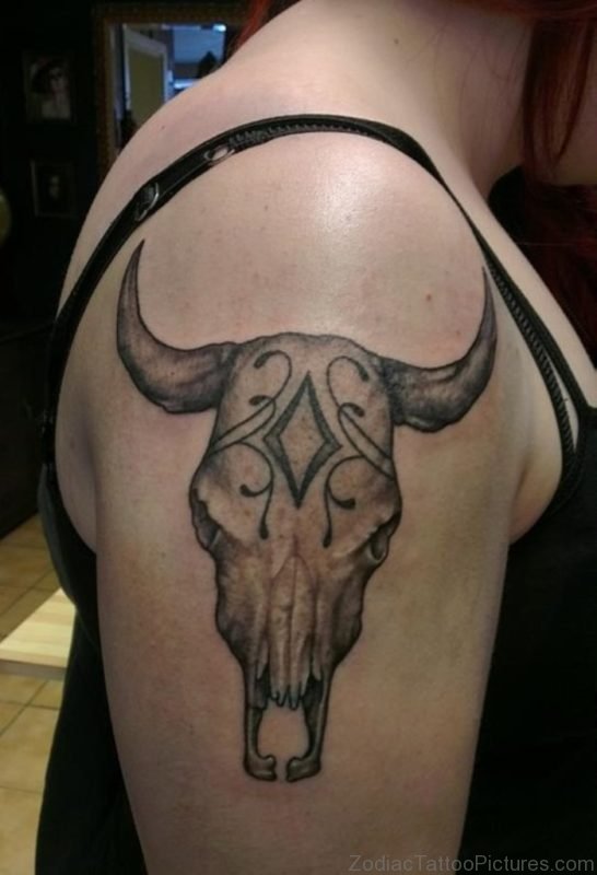 Elegant Taurus Tattoo