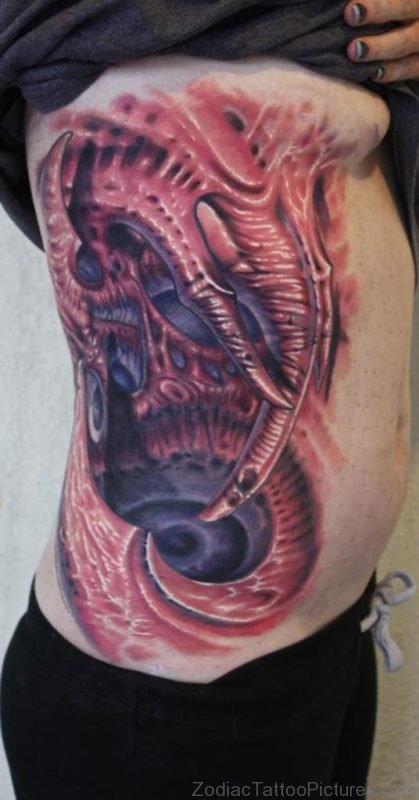 Fabulous Biomechanical Tattoo