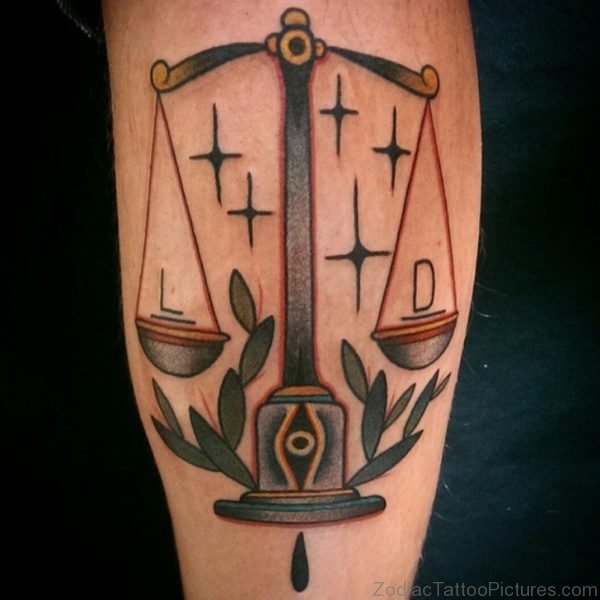 Fabulous Libra Tattoo 