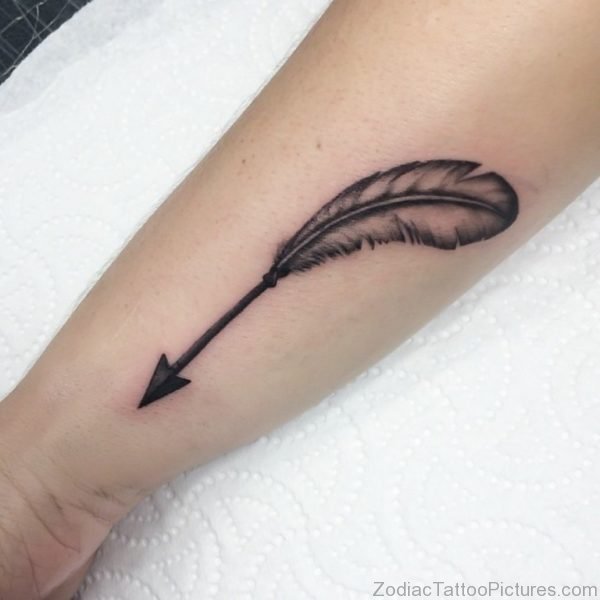 Fine Sagittarius Tattoo 