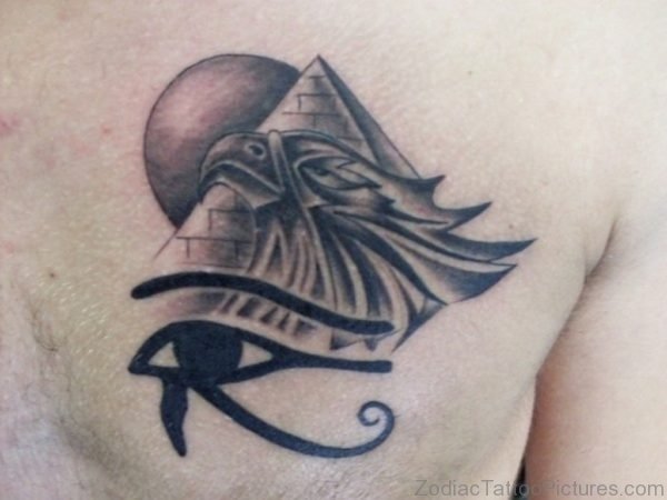 Funky Egyptian Tattoo
