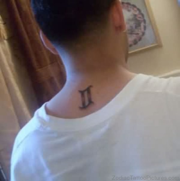 Gemini Sign Tattoo