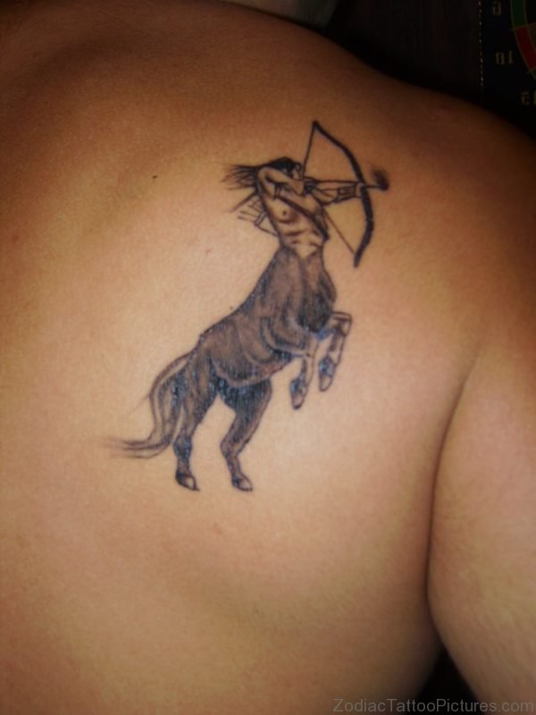 Good Looking Sagittarius Tattoo 