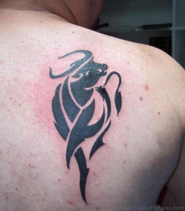 Good Taurus Tattoo oN Bacl