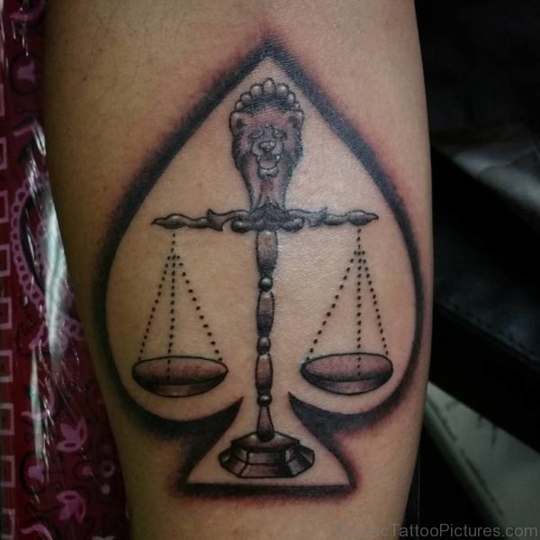 Good Zodiac Libra Tattoo