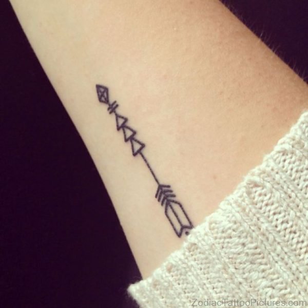 Gorgeous Sagittarius Tattoo