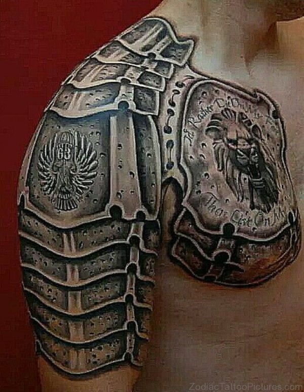 Graceful Armor Tattoo