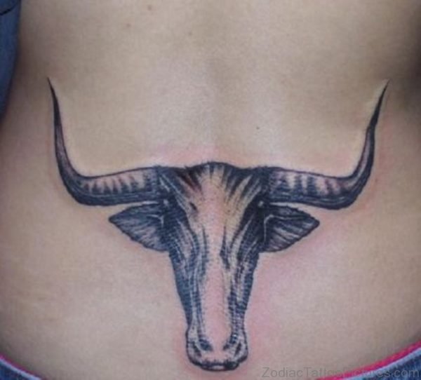 Great Looking Taurus Tattoo