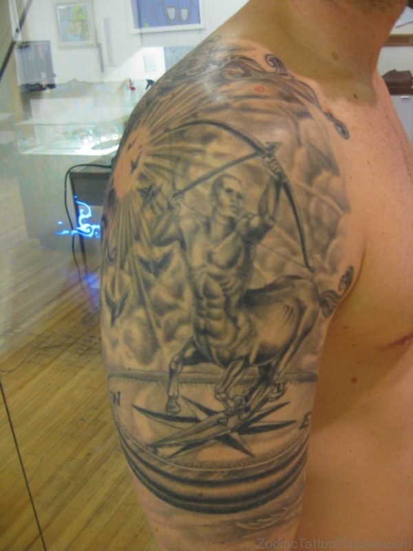 Great Sagittarius Tattoo 