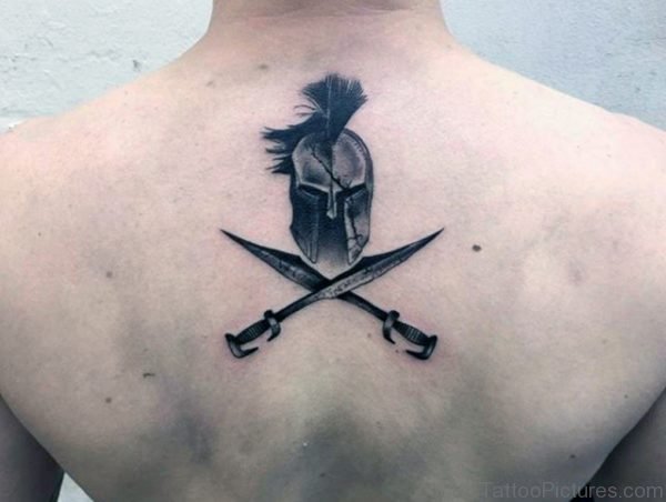 Grey Sword Tattoo Design