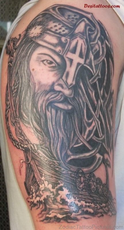 Grey Warrior Tattoo 0368