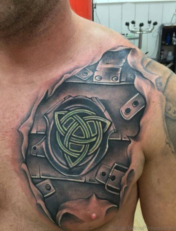 Impressive Armor Tattoo