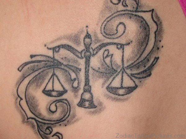 Impressive Libra Tattoo